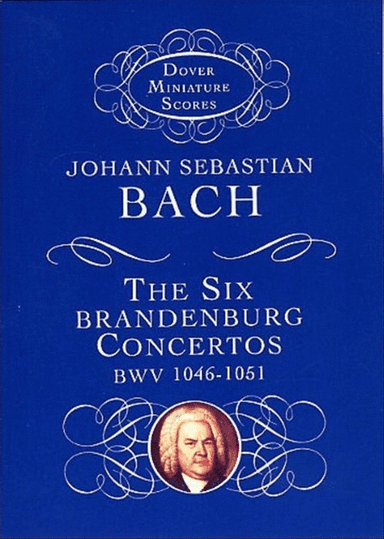 Bach - 6 Brandenburg Concertos Bvw 1046-1051 Mini Score