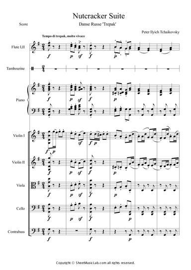 Nutcracker Op.71a - Danse Russe - Trepak