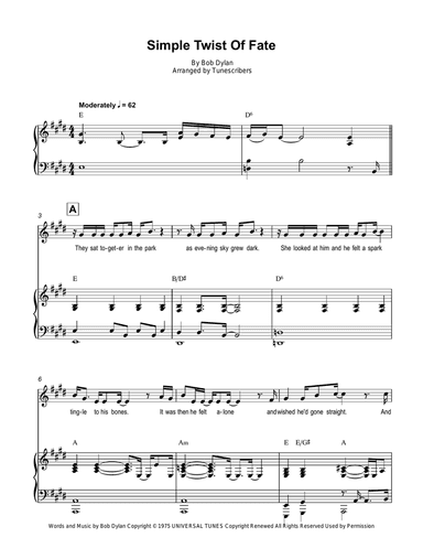 Simple Twist Of Fate