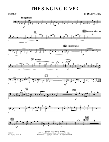 The Singing River - Bassoon
