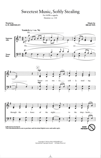 Sweetest Music, Softly Stealing