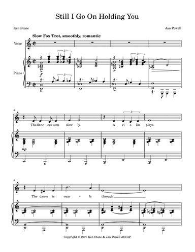 Still I Go On Holding You