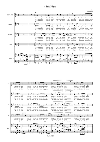 Silent Night - SATB