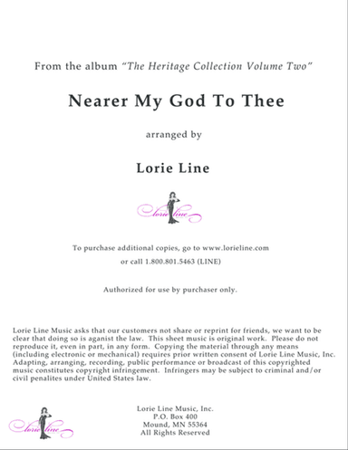 Nearer My God To Thee