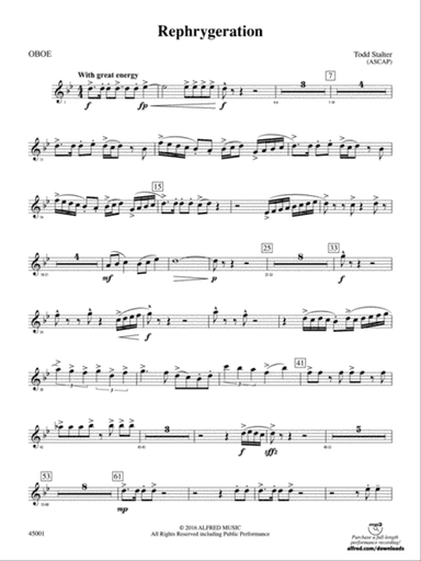 Rephrygeration: Oboe