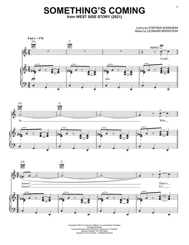 Something's Coming (from West Side Story 2021)