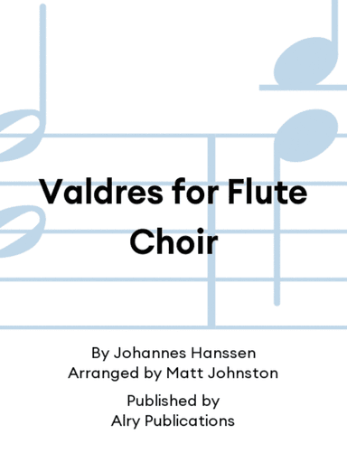 Valdres for Flute Choir