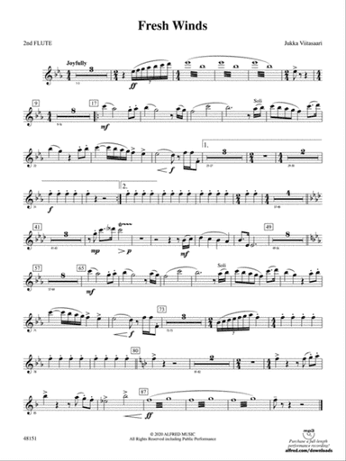 Fresh Winds: 2nd Flute