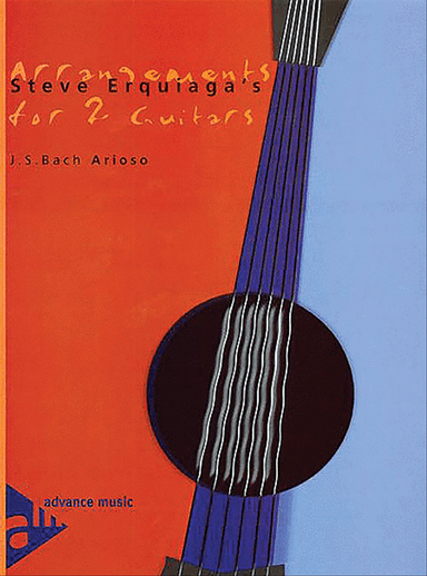 Steve Erquiaga's Arrangements for 2 Guitars -- Arioso