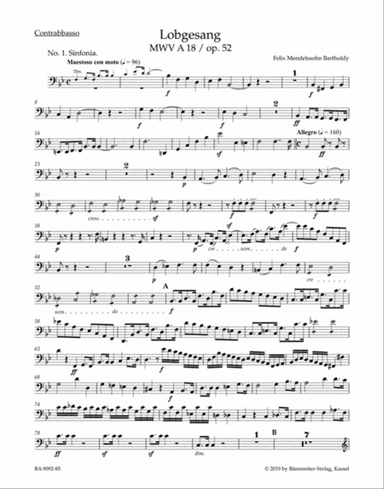 Lobgesang / Hymn of Praise, op. 52 MWV A 18