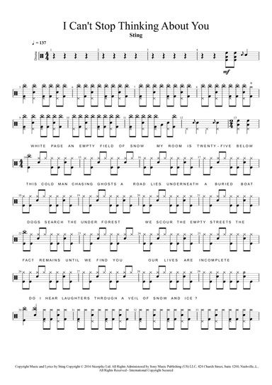 I Can't Stop Thinking About You