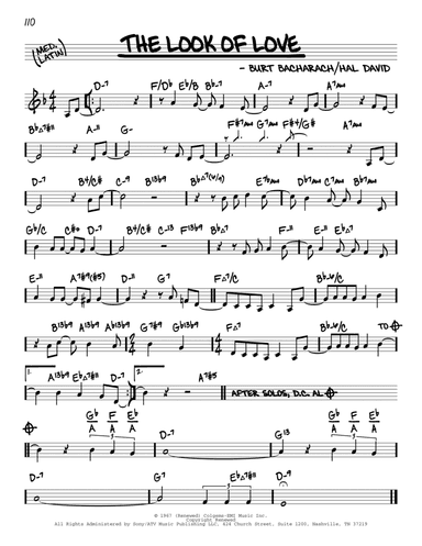 The Look Of Love (arr. David Hazeltine)