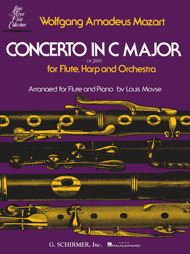 Concerto In C Major, K.299 - Flute/Piano