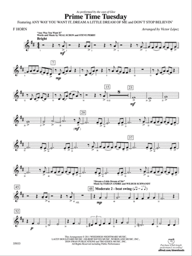 Prime Time Tuesday: 1st F Horn