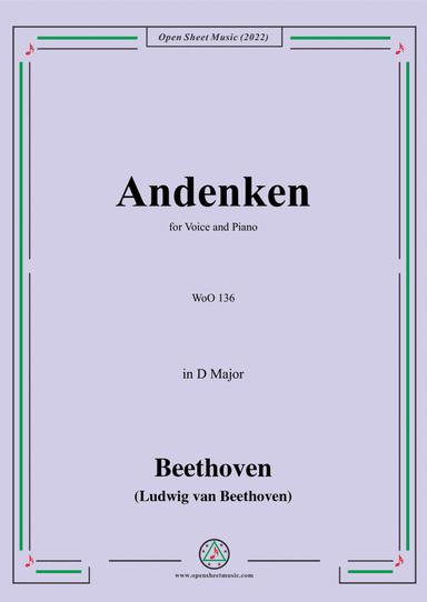 Beethoven-Andenken,WoO 136