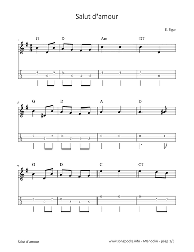 Salut d‘amour - E. Elgar