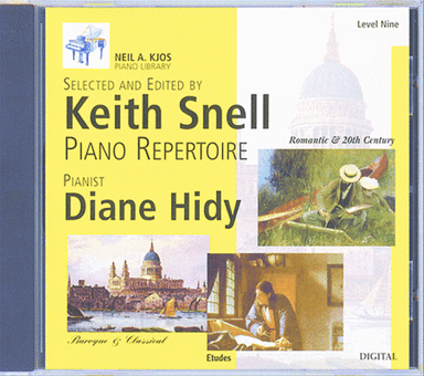 Neil A. Kjos Piano Library CD: Baroque/Classical, Romantic, Etudes, Prep & Level 9