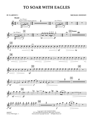 To Soar With Eagles - Bb Clarinet 1