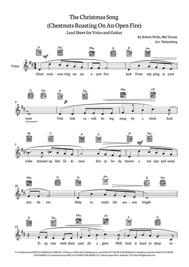 The Christmas Song (chestnuts Roasting On An Open Fire)