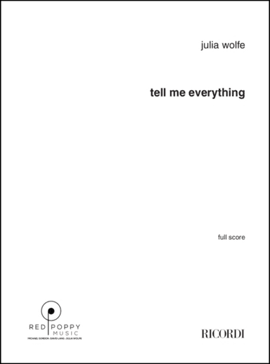 Tell me everything