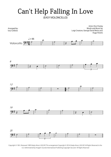 Can't Help Falling In Love