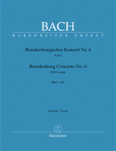 Brandenburg Concerto, No. 6 B flat major, BWV 1051