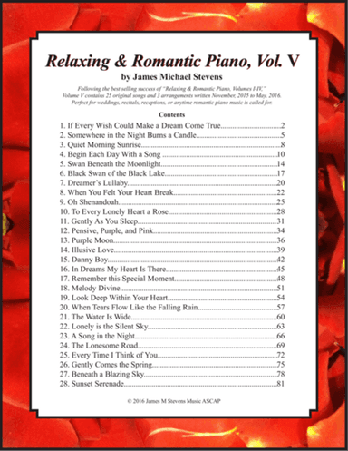 Relaxing & Romantic Piano, Vol. V
