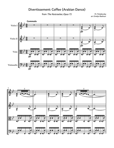 The Nutcracker Suite, Op. 71a: Arabian Dance