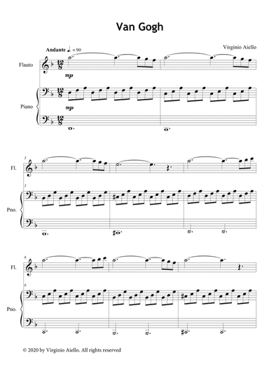 Van Gogh (flute/piano)