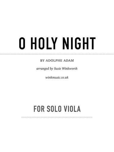 O Holy Night