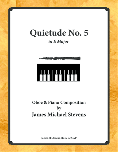 Quietude No. 5 - Oboe & Piano