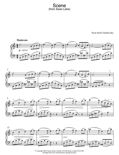 Swan Lake, Op. 20 (Scene)