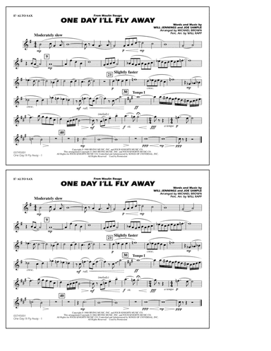 One Day I'll Fly Away (from Moulin Rouge) (arr. Michael Brown) - Eb Alto Sax