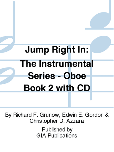 Jump Right In: Student Book 2 - Oboe (Book with CD)