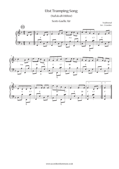 Uist Tramping Song (Null do dh' Uibhist)