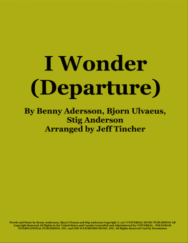 I Wonder