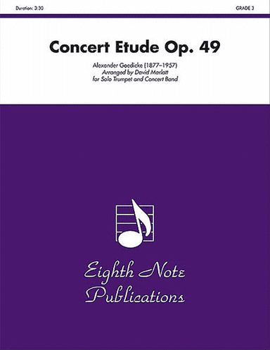 Concert Etude, Op. 49