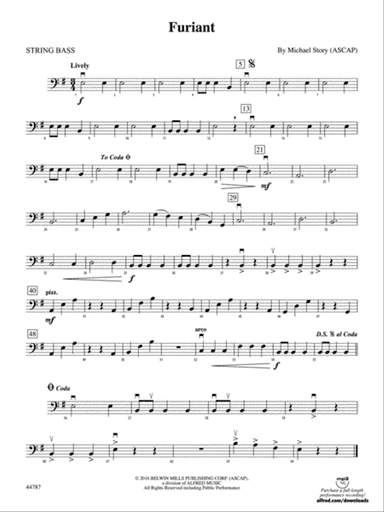 Furiant: String Bass