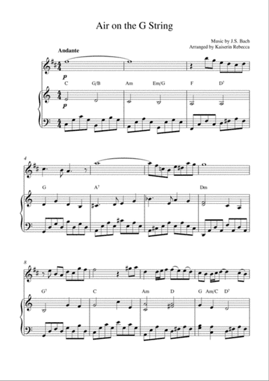 Air on the G String