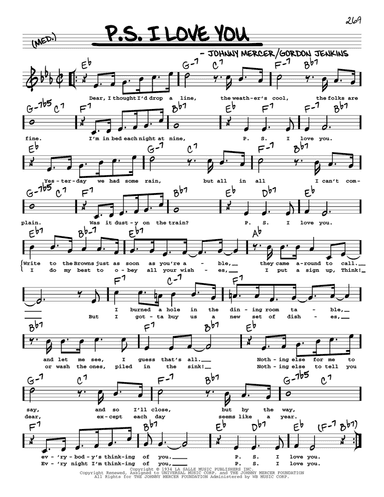 P.S. I Love You (arr. Robert Rawlins)