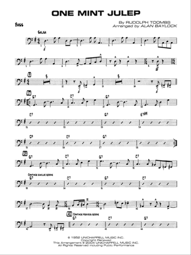 One Mint Julep: String Bass