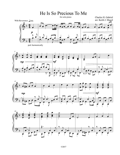 He Is So Precious To Me