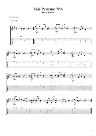 Peruvian Waltz No. 4