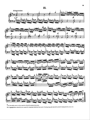 Clementi: Gradus ad Parnassum (Twenty-nine Selected Studies)