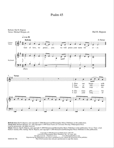 Psalm 45 (Downloadable)