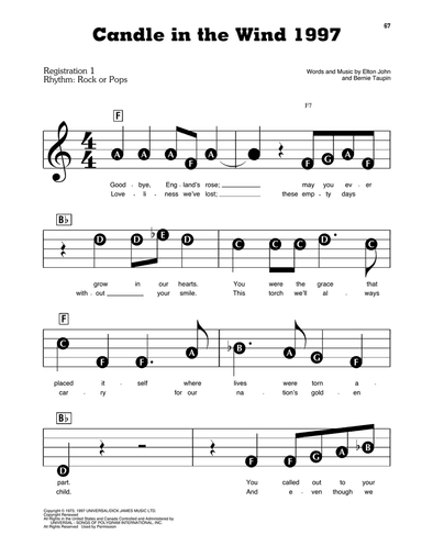 Candle In The Wind 1997