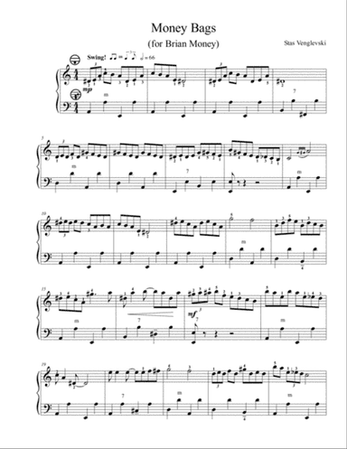 Money Bags for Solo Accordion