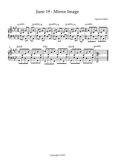 June 19 - Mirror Image