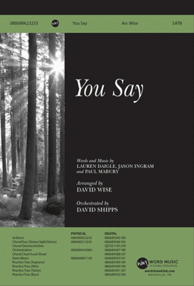 You Say - Anthem
