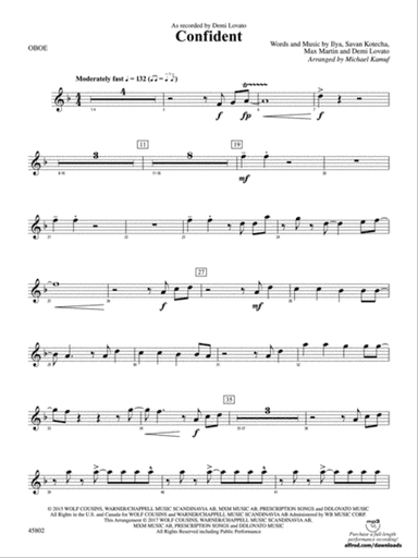 Confident: Oboe
